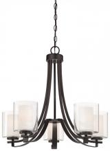 Minka-Lavery 4105-172 - Parson Studio 5Lt Smoked Iron Chandelier