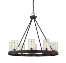 Savoy House 1-1130-8-13 - Inman English bronze 8Lt Outdoor Chandelier