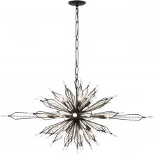 Varaluz 311N16CB - Orbital 16-Lt Oval Linear Pendant - Carbon