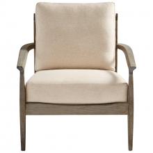 Cyan Designs 10229 - Astoria Chair Weathered Oak And Tan