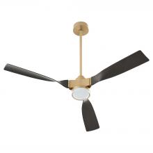 Cyan Designs 11981 - Alisio 58" Ceiling Fan Aged Brass - Dark Walnut