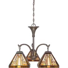 Quoizel TFST5103VB - Stephen Vintage Bronze 3Lt Dinette Chandelier