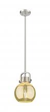 Innovations Lighting 410-1SS-SN-G410-8ME - Newton Sphere - 1 Light - 8 inch - Satin Nickel - Mini Pendant