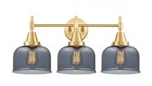 Innovations Lighting 447-3W-SG-G73-LED - Caden - 3 Light - 26 inch - Satin Gold - Bath Vanity Light