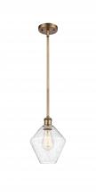 Innovations Lighting 516-1S-BB-G654-8-LED - Cindyrella - 1 Light - 8 inch - Brushed Brass - Mini Pendant