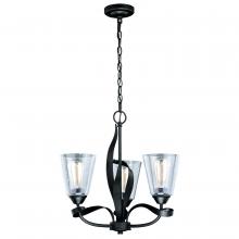 Vaxcel International H0186 - Cinta 3L Mini Chandelier Oil Rubbed Bronze