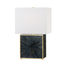 Hudson Valley L1456-AGB/FDH - 1 LIGHT TABLE LAMP